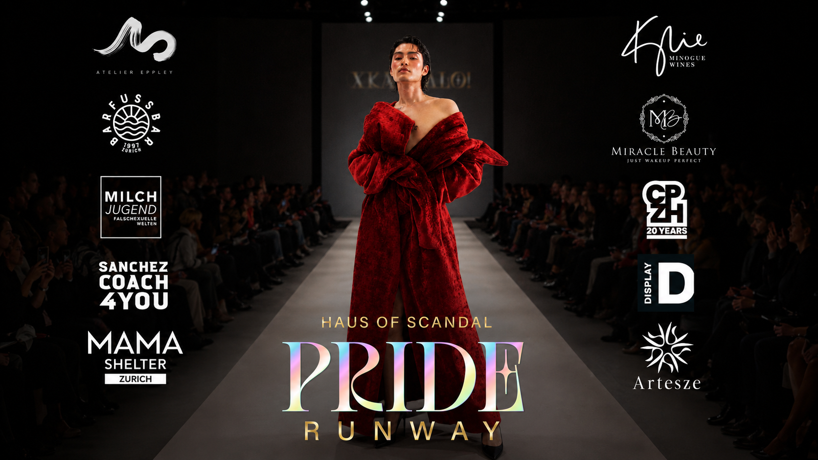 Artesze at Haus of Scandal: Pride Runway Zurich